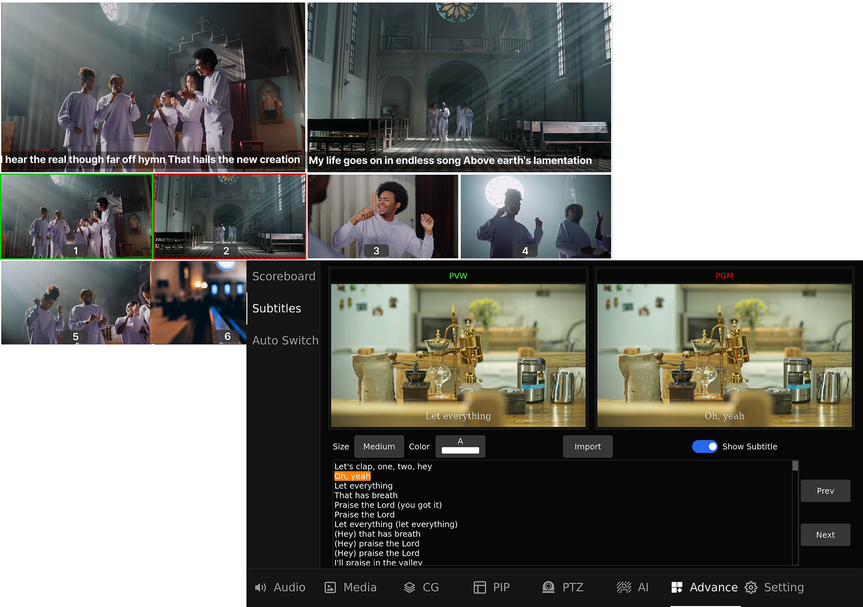 Subtitle and Lyric Control Without the Chaos