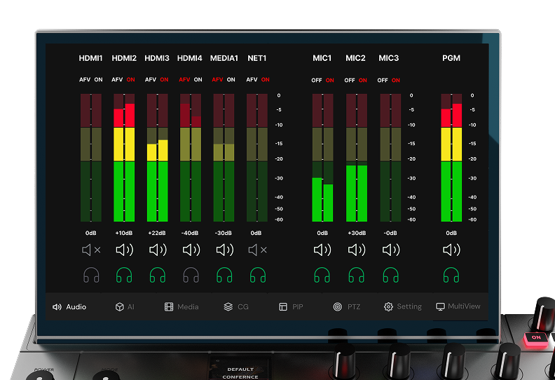 Audio Control That Stays in Sync