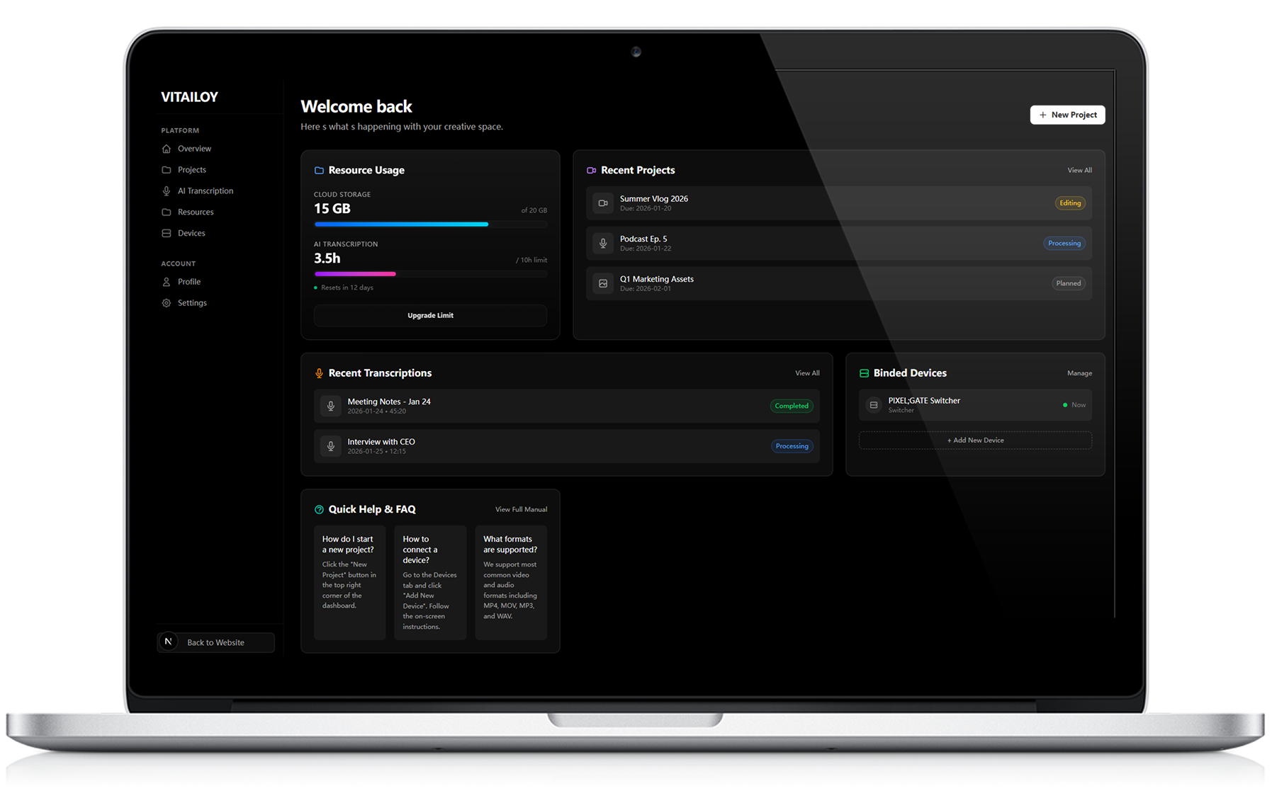 A Modern Production Platform, Not Just a Box 1